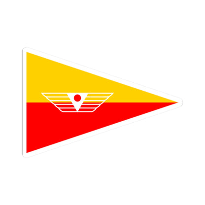 Flag of Japan Air Transport (Japan) STICKER Vinyl Kiss-Cut Decal