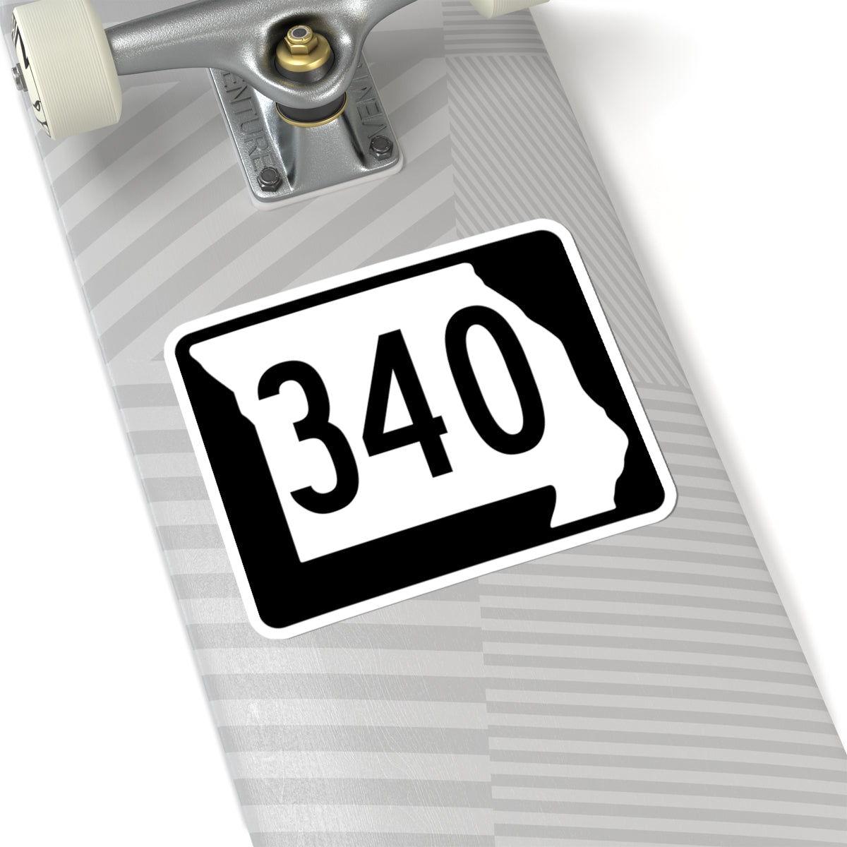 MO-340 (Missouri) (Road Sign) STICKER Vinyl Kiss-Cut Decal