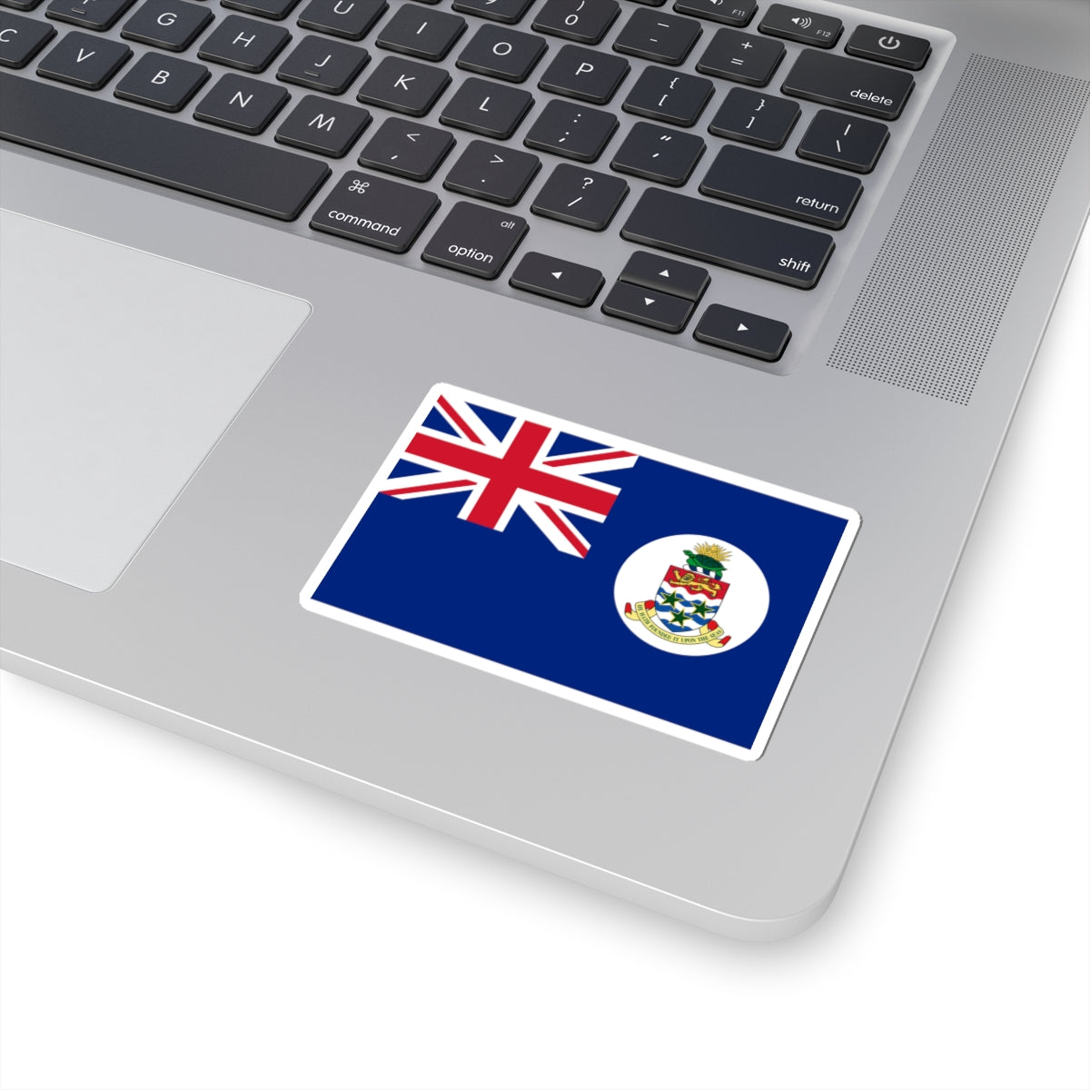 Flag of the Cayman Islands pre-1999 3-2 (United Kingdom) STICKER Vinyl Kiss-Cut Decal