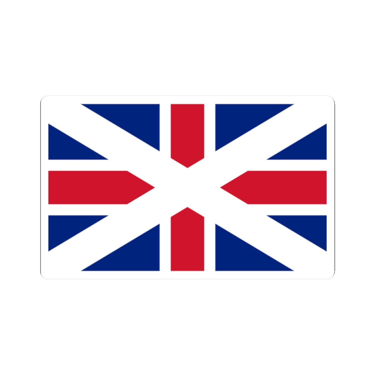 Union Jack 1606 Scotland (United Kingdom) STICKER Vinyl Kiss-Cut Decal