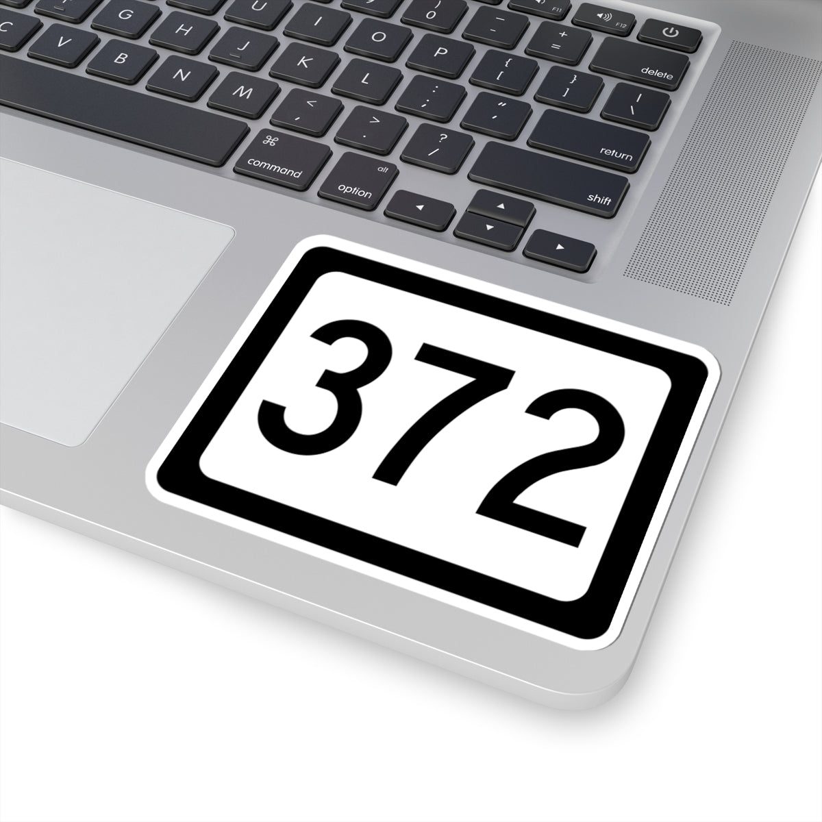 WV-372 (Virginia) (Road Sign) STICKER Vinyl Kiss-Cut Decal