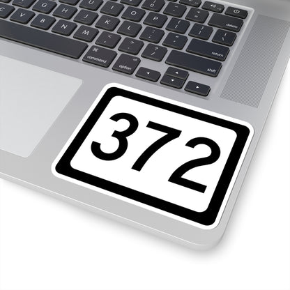 WV-372 (Virginia) (Road Sign) STICKER Vinyl Kiss-Cut Decal