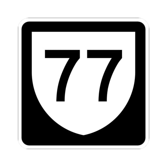 PR urban primary 77 (Puerto Rico) (Road Sign) STICKER Vinyl Kiss-Cut Decal