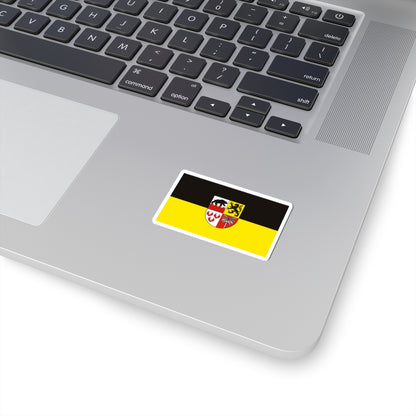 Flag of Anhalt Bitterfeld Germany - STICKER Vinyl Kiss-Cut Decal