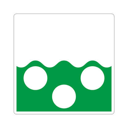 Flag of Pajala (Sweden) STICKER Vinyl Kiss-Cut Decal