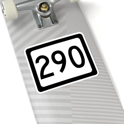 WV-290 (Virginia) (Road Sign) STICKER Vinyl Kiss-Cut Decal