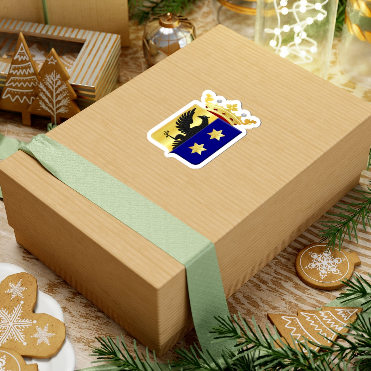 Baarderadeel wapen (Netherlands) (Coat of Arms) STICKER Vinyl Kiss-Cut Decal