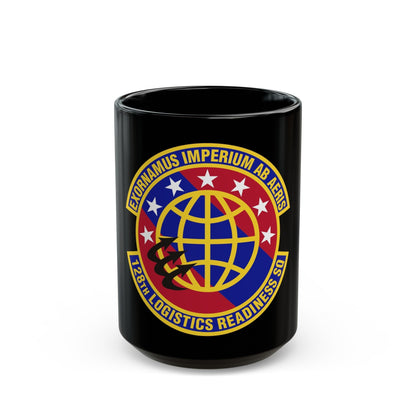 128th Logistics Readiness Squadron (U.S. Air Force) Black Coffee Mug-15oz-The Sticker Space