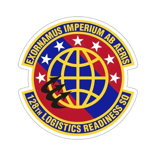 128th Logistics Readiness Squadron (U.S. Air Force) STICKER Vinyl Die-Cut Decal 6 Inch - The Sticker Space