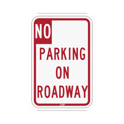 PBOT Road sign P1800 (Oregon) (Road Sign) STICKER Vinyl Kiss-Cut Decal