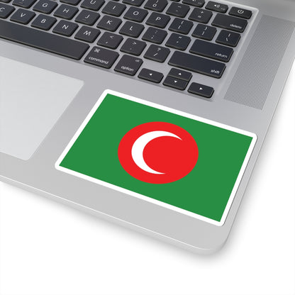 Flag of Kingdom of Kurdistan 1922-1924 (Iraq) STICKER Vinyl Kiss-Cut Decal