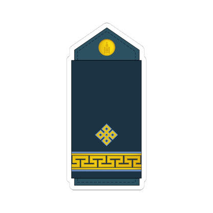 07.Mongolian Air Force JLT (Mongolia) (Military Rank) STICKER Vinyl Kiss-Cut Decal