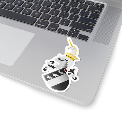 Baenst wapen (Netherlands) (Coat of Arms) STICKER Vinyl Kiss-Cut Decal