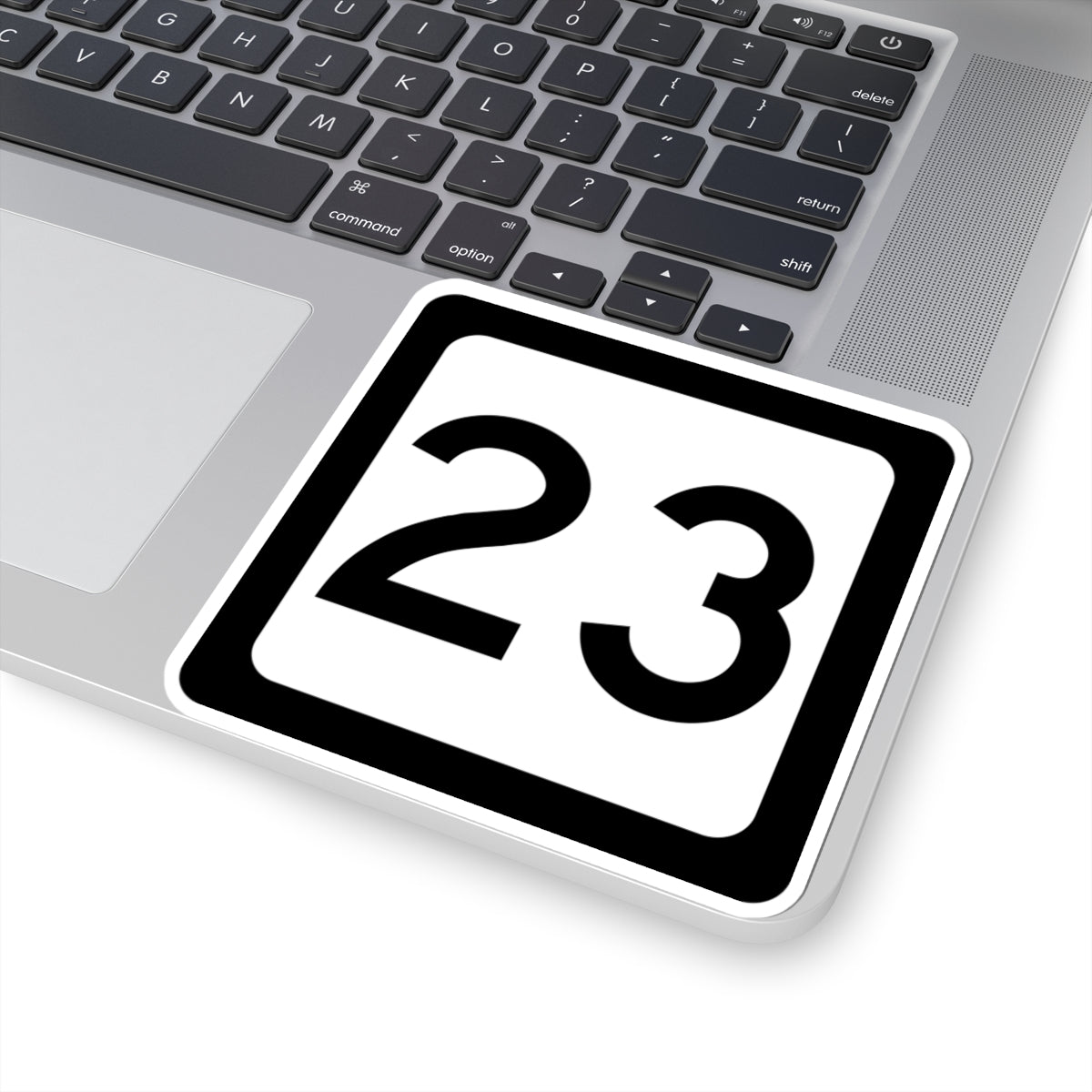 WV-23 (Virginia) (Road Sign) STICKER Vinyl Kiss-Cut Decal