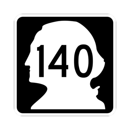 WA-140 (Washington) (Road Sign) STICKER Vinyl Kiss-Cut Decal