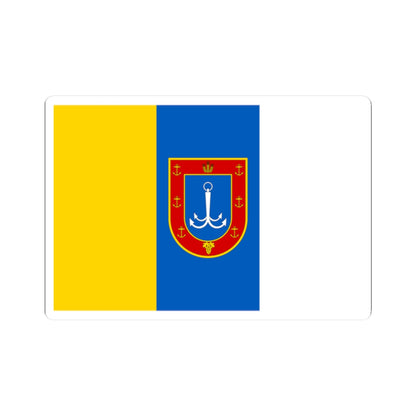 Flag of Odesa Oblast (Ukraine) STICKER Vinyl Kiss-Cut Decal