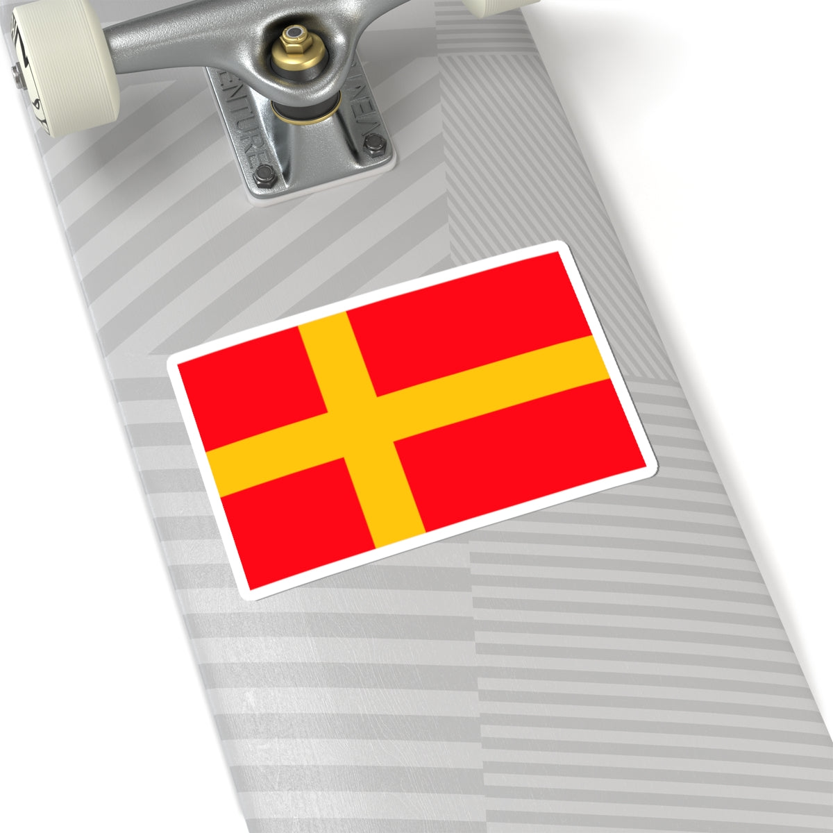 Flag of Nasjonal Samling (Norway) STICKER Vinyl Kiss-Cut Decal
