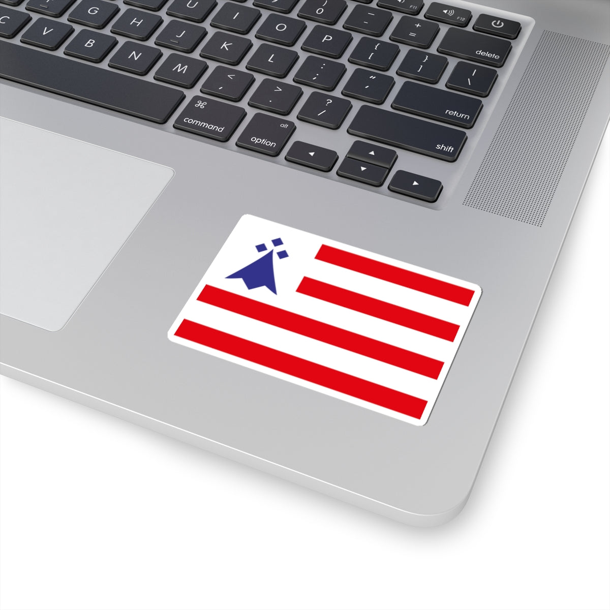 Chtou District Flag (France) STICKER Vinyl Kiss-Cut Decal