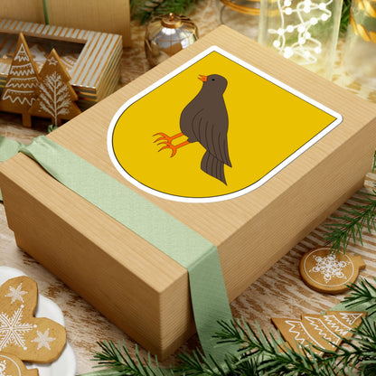 Antic escut municipal de Llesp (Spain) (Coat of Arms) STICKER Vinyl Kiss-Cut Decal