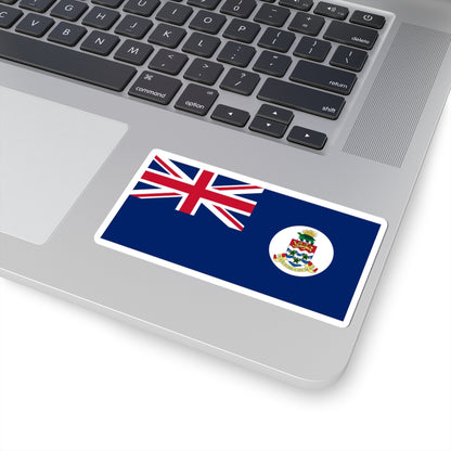Flag of the Cayman Islands pre-1999 (United Kingdom) STICKER Vinyl Kiss-Cut Decal