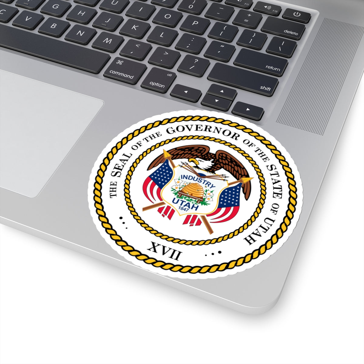 Seal of the Governor of Utah 2011 - STICKER Vinyl Kiss-Cut Decal