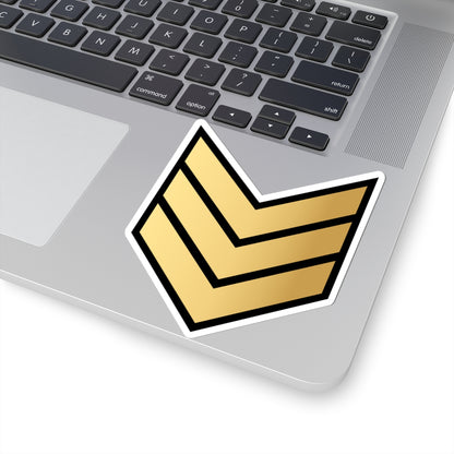 03. KNF SGT (Kuwait) (Military Rank) STICKER Vinyl Kiss-Cut Decal