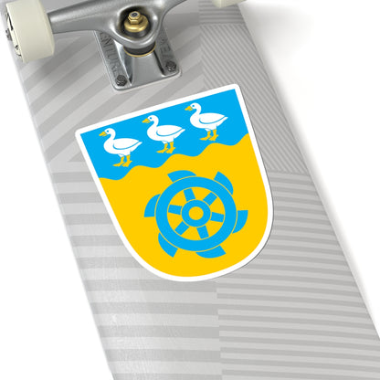 Anija valla vapp (Estonia) (Coat of Arms) STICKER Vinyl Kiss-Cut Decal
