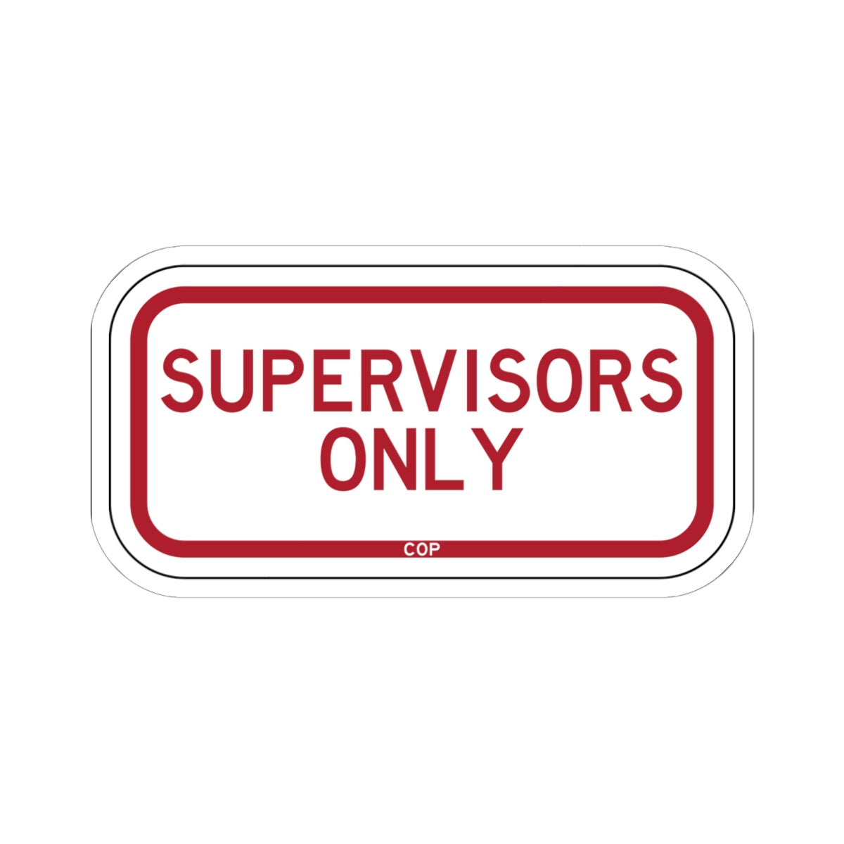 PBOT Road sign P4210 (Oregon) (Road Sign) STICKER Vinyl Kiss-Cut Decal