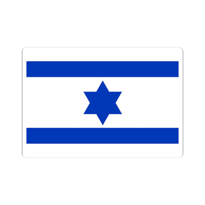 Flag of Israel 1948 3-2 (Israel) STICKER Vinyl Kiss-Cut Decal