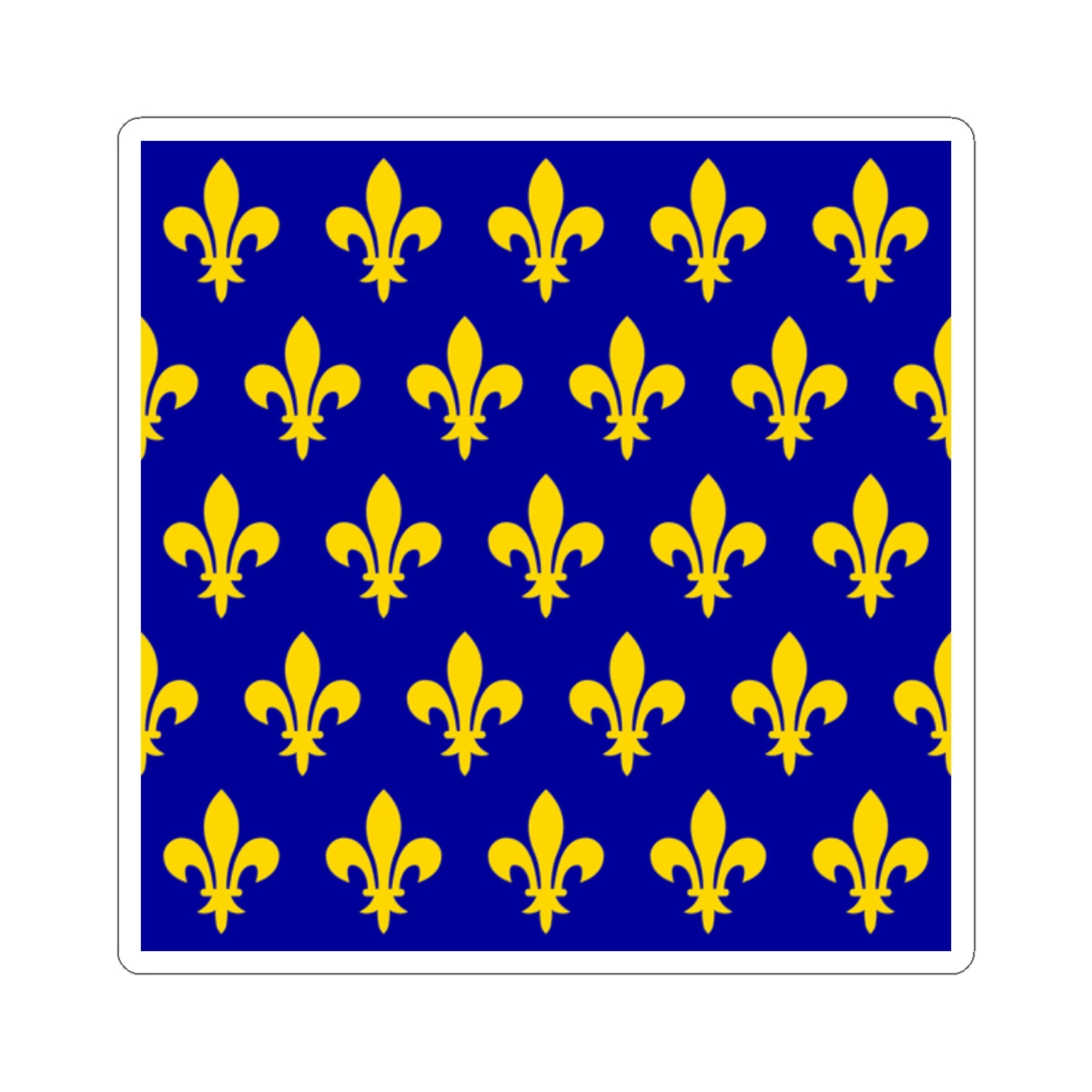 Flag of France XII-XIII (France) STICKER Vinyl Kiss-Cut Decal