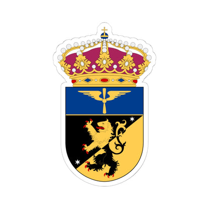 Skaraborgs flygflottilj vapen (Sweden) (Coat of Arms) STICKER Vinyl Kiss-Cut Decal