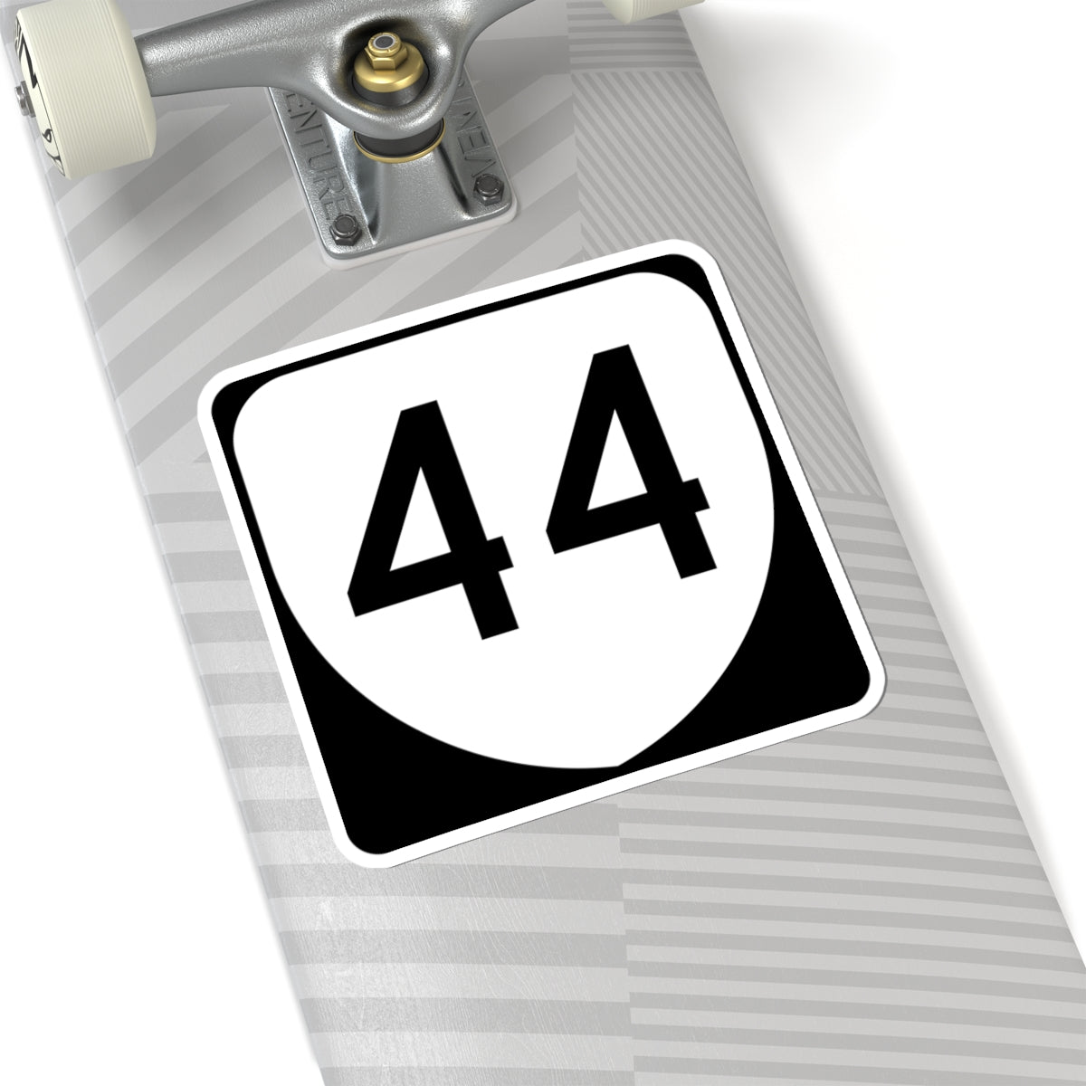 Virginia 44 (Virginia) (Road Sign) STICKER Vinyl Kiss-Cut Decal