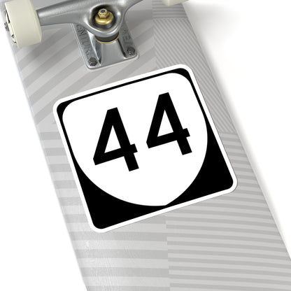 Virginia 44 (Virginia) (Road Sign) STICKER Vinyl Kiss-Cut Decal