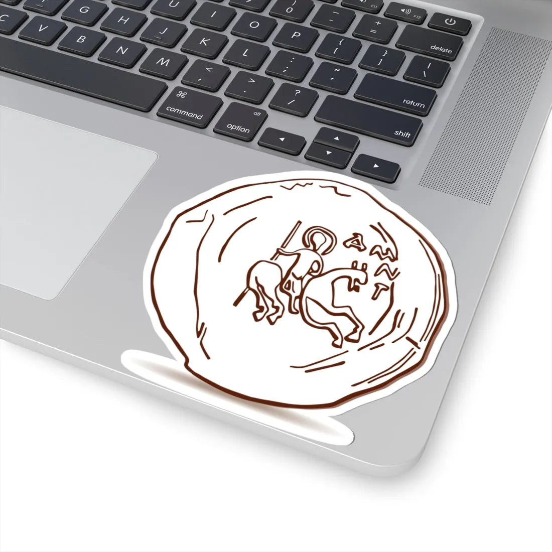 Печать Александра Глебовича 1297-1313 гг. Avers (Belarus) (Coat of Arms) STICKER Vinyl Kiss-Cut Decal - The Sticker Space