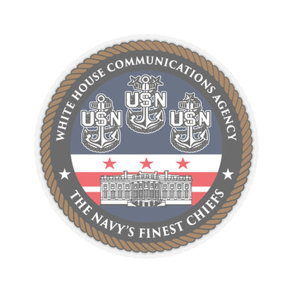 White House Communications (U.S. Navy) STICKER Vinyl Kiss-Cut Decal