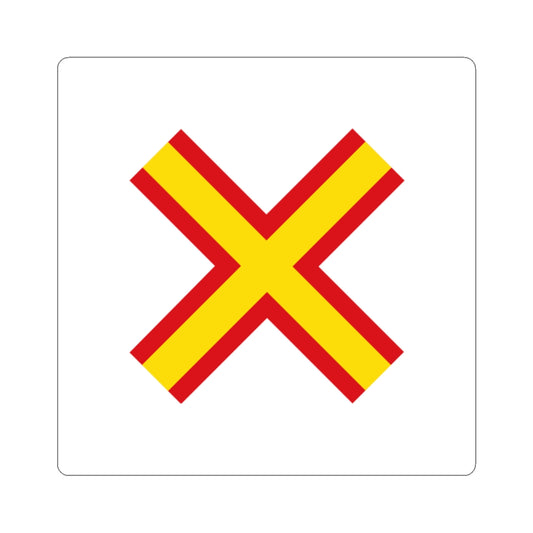 Flag of SEV (Spain) STICKER Vinyl Kiss-Cut Decal