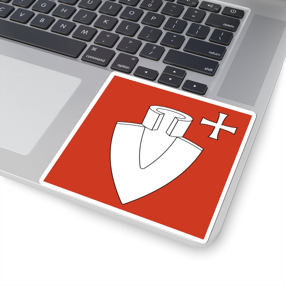 CHE Schwamendingen ZH Flag (Switzerland) STICKER Vinyl Kiss-Cut Decal