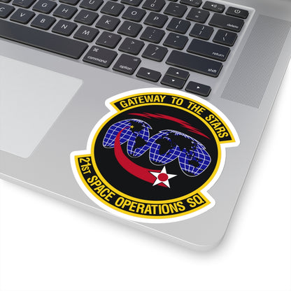 21st Space Operations Squadron (U.S. Air Force) STICKER Vinyl Kiss-Cut Decal