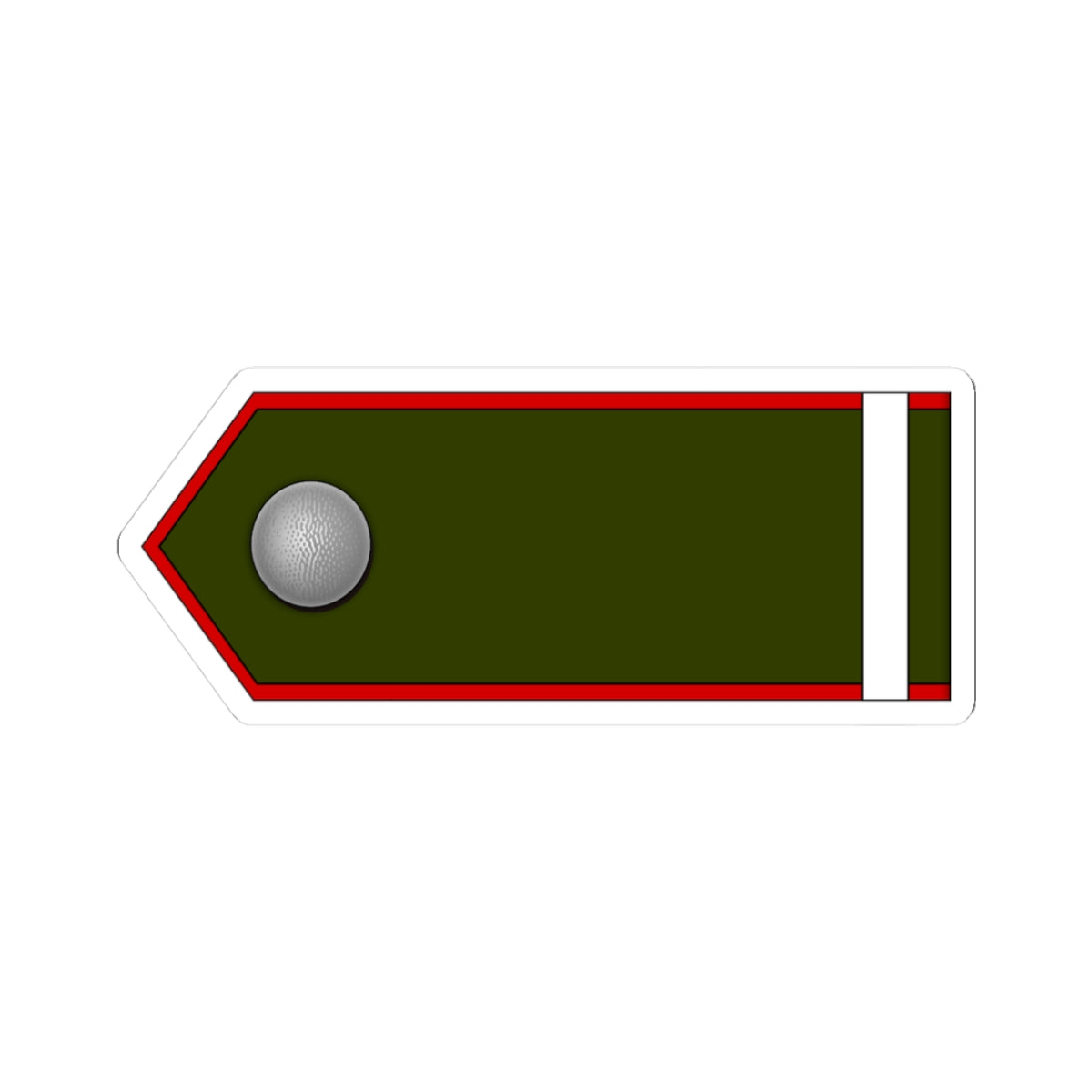 ROA Gefreiter h (Russia) (Military Rank) STICKER Vinyl Kiss-Cut Decal