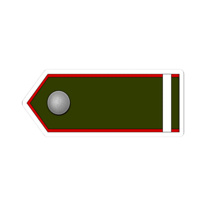 ROA Gefreiter h (Russia) (Military Rank) STICKER Vinyl Kiss-Cut Decal