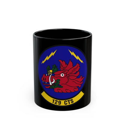 129th Combat Training Squadron (U.S. Air Force) Black Coffee Mug-11oz-The Sticker Space