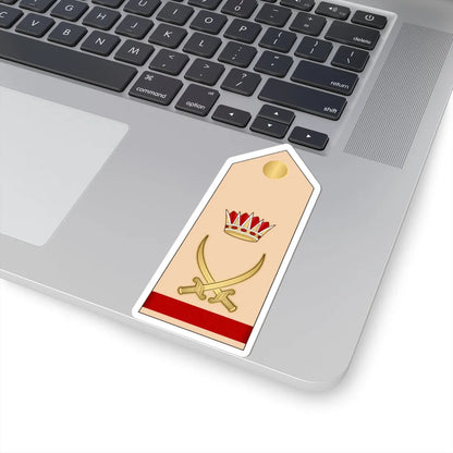 12.RBLF MG (Bahrain) (Military Rank) STICKER Vinyl Kiss-Cut Decal - The Sticker Space