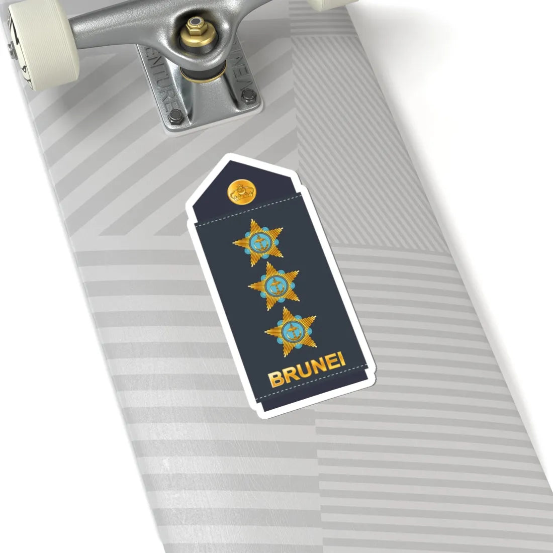 12.RBrAF CAPT (Brunei) (Military Rank) STICKER Vinyl Kiss-Cut Decal - The Sticker Space