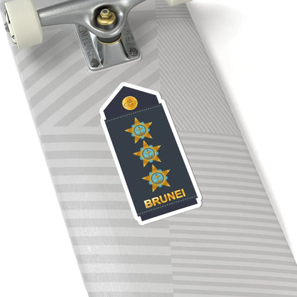 12.RBrAF CAPT (Brunei) (Military Rank) STICKER Vinyl Kiss-Cut Decal - The Sticker Space