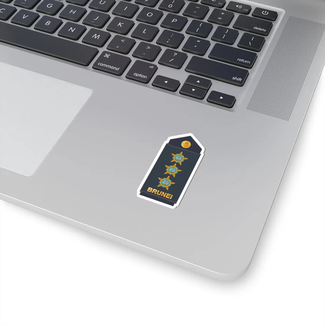 12.RBrAF CAPT (Brunei) (Military Rank) STICKER Vinyl Kiss-Cut Decal - The Sticker Space