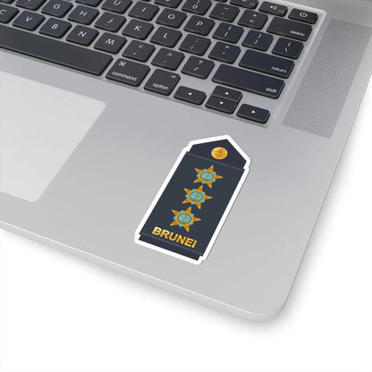 12.RBrAF CAPT (Brunei) (Military Rank) STICKER Vinyl Kiss-Cut Decal - The Sticker Space