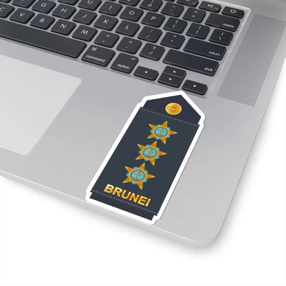 12.RBrAF CAPT (Brunei) (Military Rank) STICKER Vinyl Kiss-Cut Decal - The Sticker Space