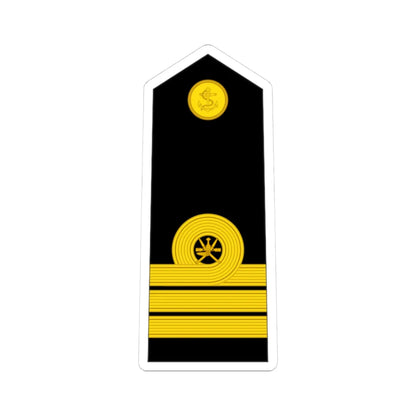12.RNO CDR (Oman) (Military Rank) STICKER Vinyl Kiss-Cut Decal 3 Inch White - The Sticker Space