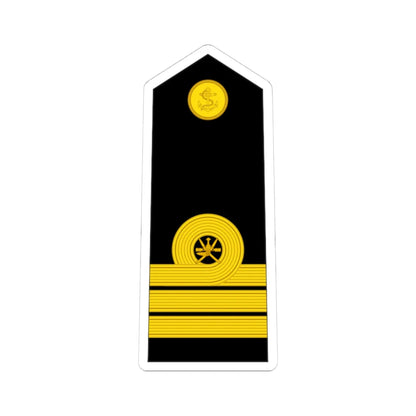 12.RNO CDR (Oman) (Military Rank) STICKER Vinyl Kiss-Cut Decal 4 Inch White - The Sticker Space
