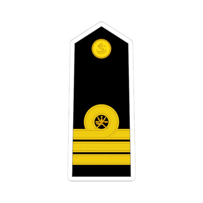 12.RNO CDR (Oman) (Military Rank) STICKER Vinyl Kiss-Cut Decal 6 Inch White - The Sticker Space